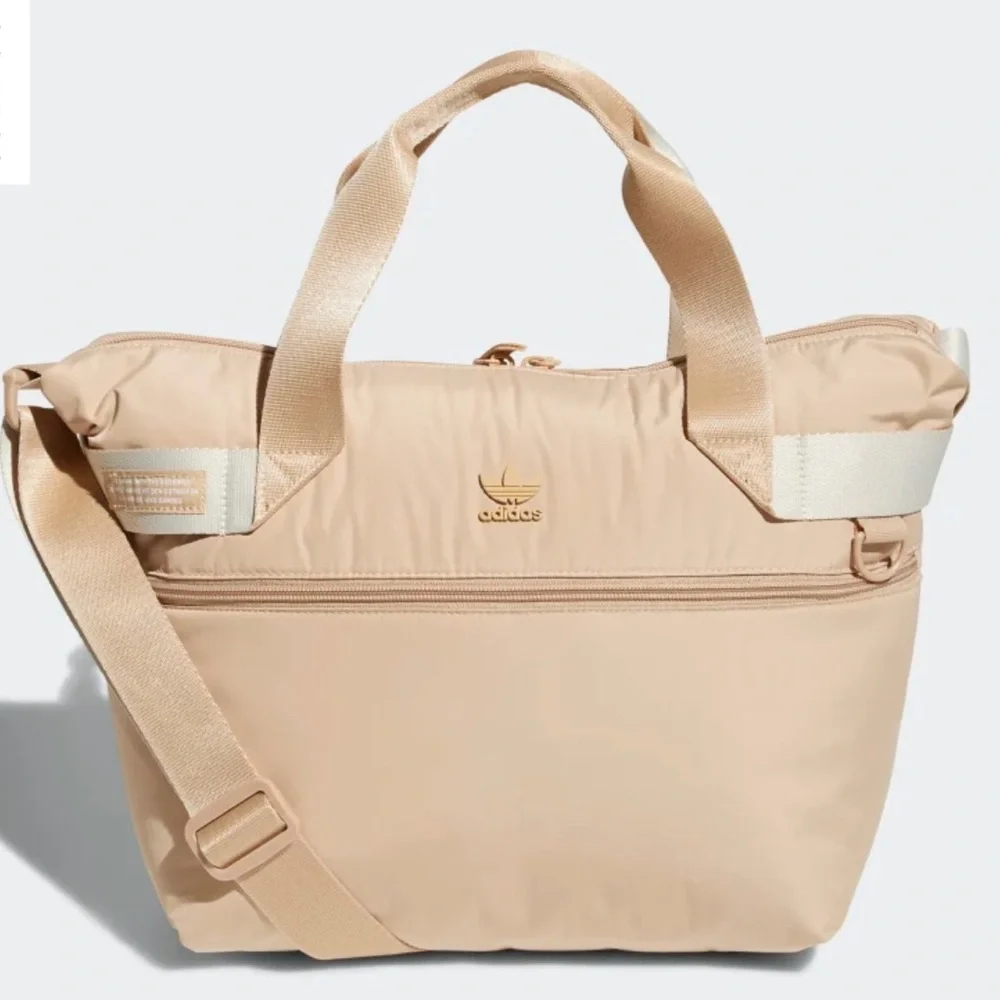 Adidas Originals Puffer Tote in Magic Beige - Picture 1 of 9